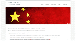 Desktop Screenshot of continuumscotland.com